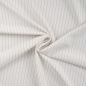 Preview: Hosenstoff Twill- pin stripes weiss